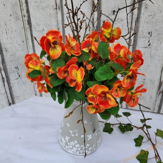 Macešky trs - velikost L oranžové 