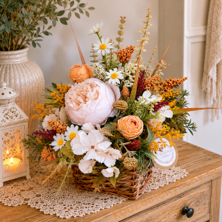 Květinová aranž -   Jako sušené 